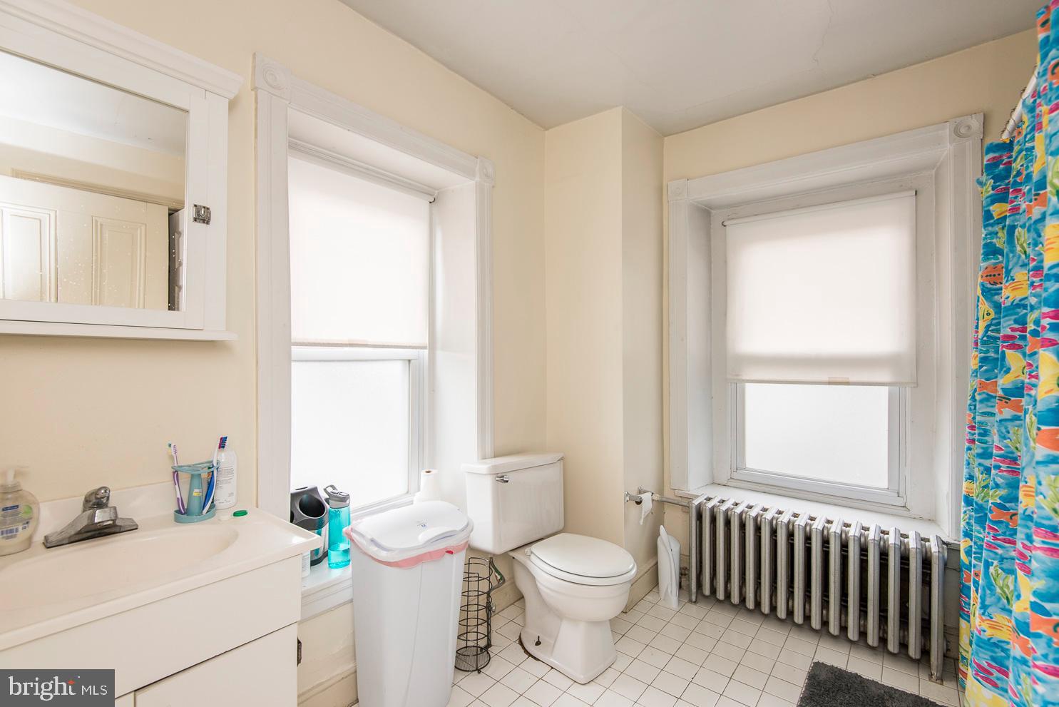 133 Dupont Street Philadelphia, PA 19127 - Photo 24 of 24 a bathroom with a sink toilet vanity and window