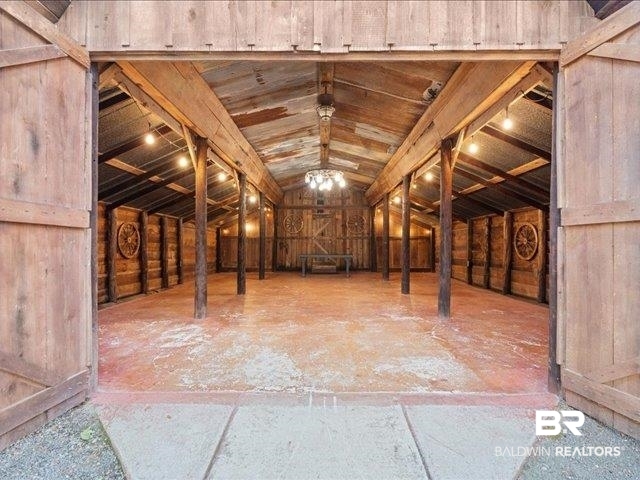 4650 Wiggins Lane Wilmer, AL 36587 - Photo 41 of 66 View of horse barn