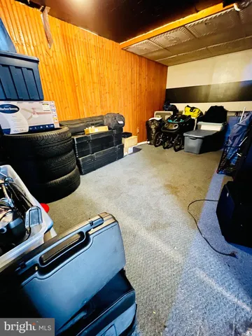 a room with gym equipment