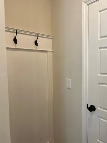 a shower view in a bathroom