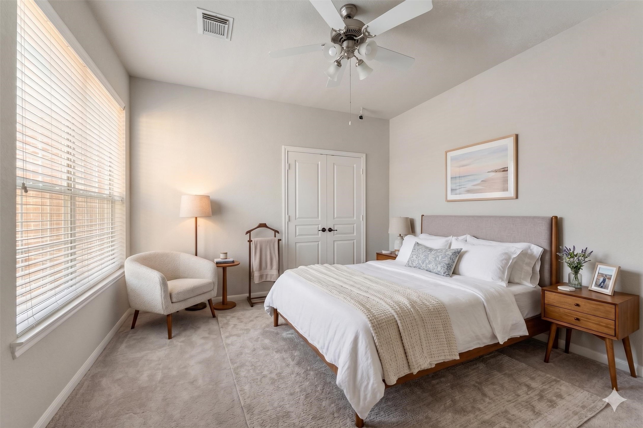 19223 Senterra Lakes Boulevard Spring, TX 77379 - Photo 10 of 48 a bedroom with bed and a large window