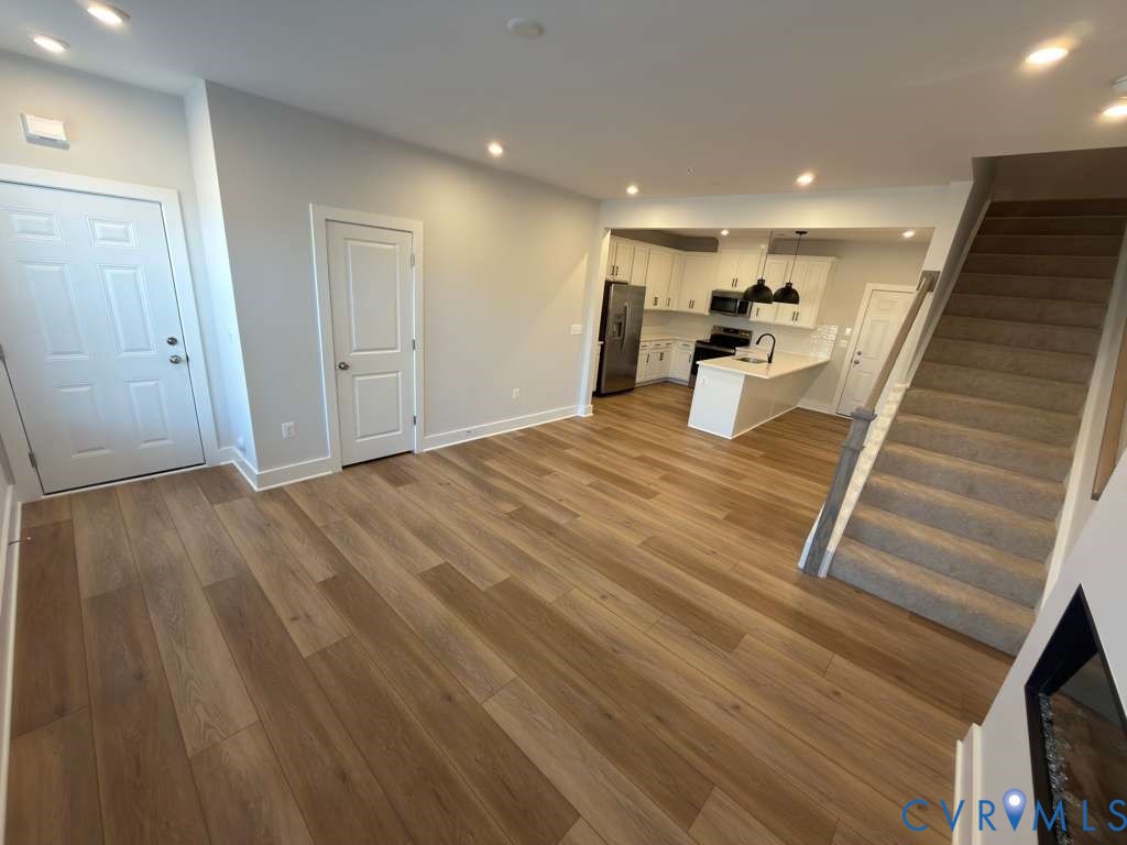 3605 Edna Path, Unit A Henrico, VA 23233 - Photo 5 of 20 a view of a livingroom with wooden floor