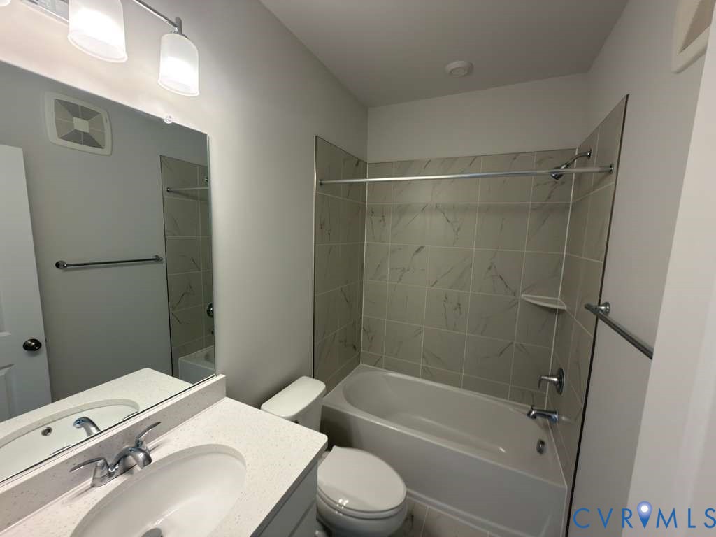 3605 Edna Path, Unit A Henrico, VA 23233 - Photo 10 of 20 a bathroom with a sink toilet and shower
