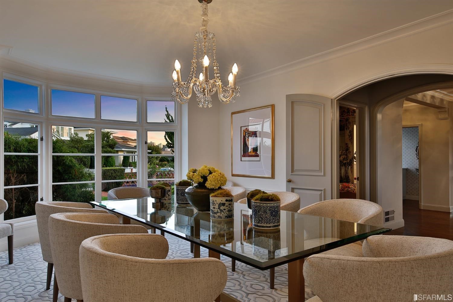 100 Stonecrest Drive San Francisco, CA 94132 - Photo 18 of 98 a living room with furniture and a chandelier