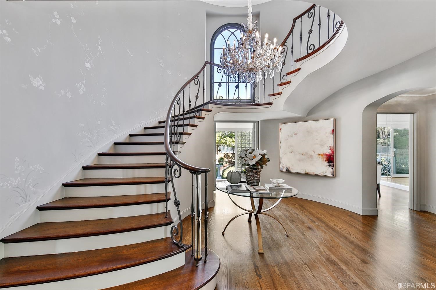 100 Stonecrest Drive San Francisco, CA 94132 - Photo 22 of 98 a view of entryway dining room and hall with wooden floor