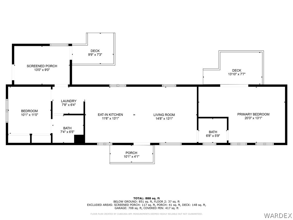 459 South Horn Road Golden Valley, AZ 86413 - Photo 53 of 54 Floor Plan