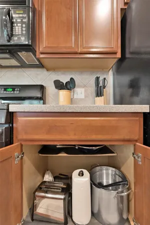 a close view of washer and dryer