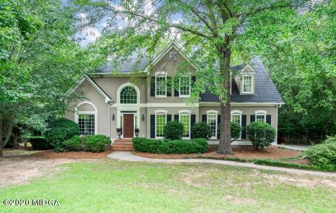 113 Hampton Ridge Road Macon, GA 31220 - Photo 29 of 29 a front view of house with yard and green space