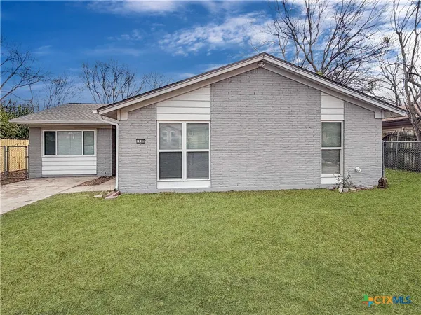 a house with a yard