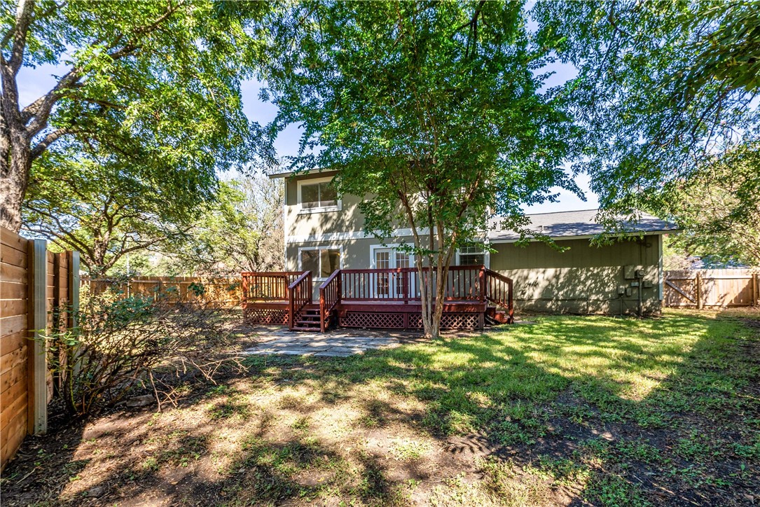 12702 Rhea Court Austin, TX 78727 - Photo 9 of 19 Shaded, treed, deep, cul-de-sac lot with expansive deck