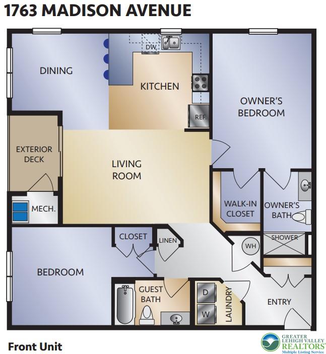 1763 Madison Avenue, Unit 201 Bethlehem, PA 18017 - Photo 18 of 20 unknown