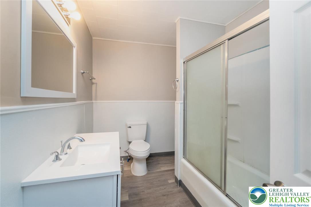 421 Center Street Jim Thorpe, PA 18229 - Photo 15 of 34 a bathroom with a sink a toilet and shower