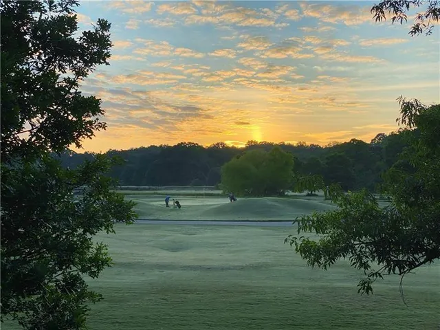 a view of outdoor space with mountain view