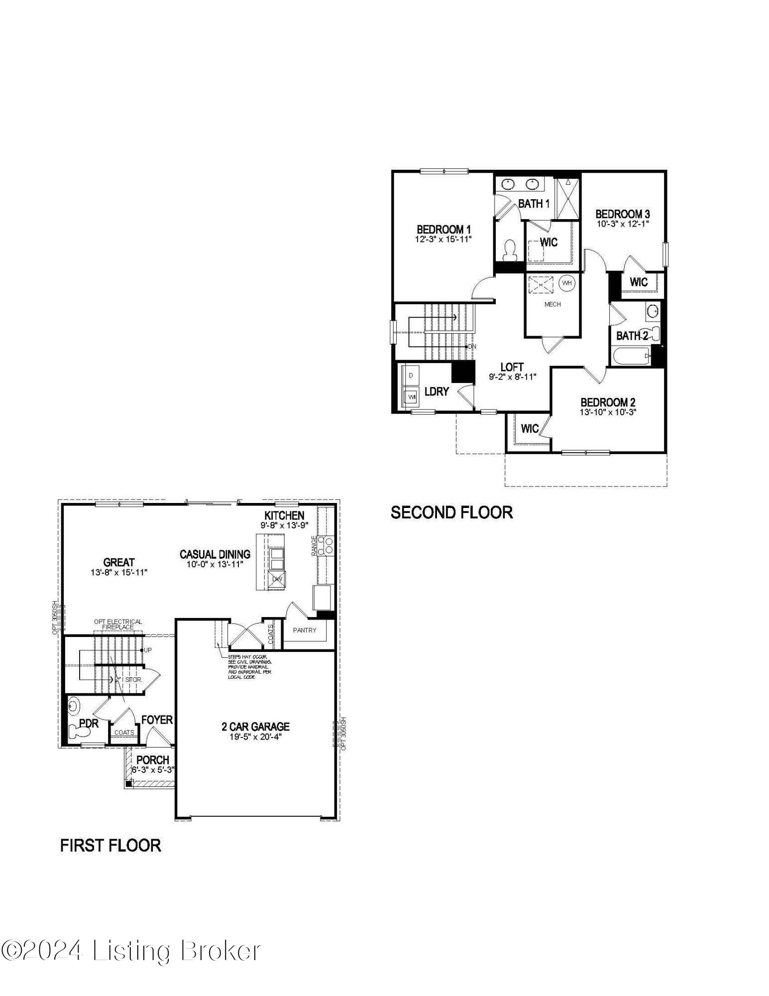 161 Coral Rdg Way Brooks, KY 40109 - Photo 18 of 18 Sienna Floorplan