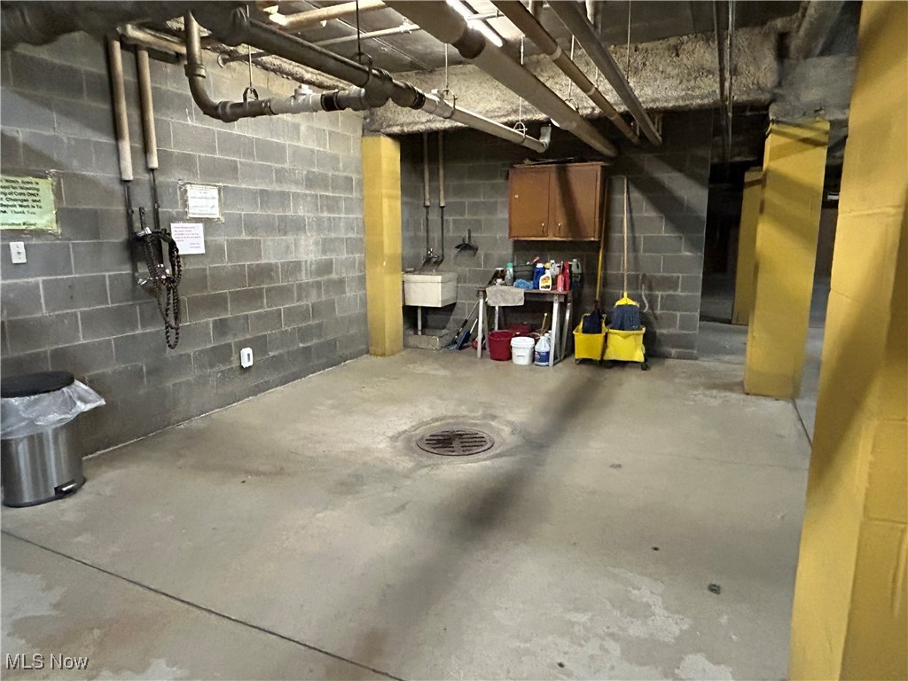 22555 Center Ridge Road, Unit 406 Rocky River, OH 44116 - Photo 18 of 21 Car Washing Station Within Heated Garage
