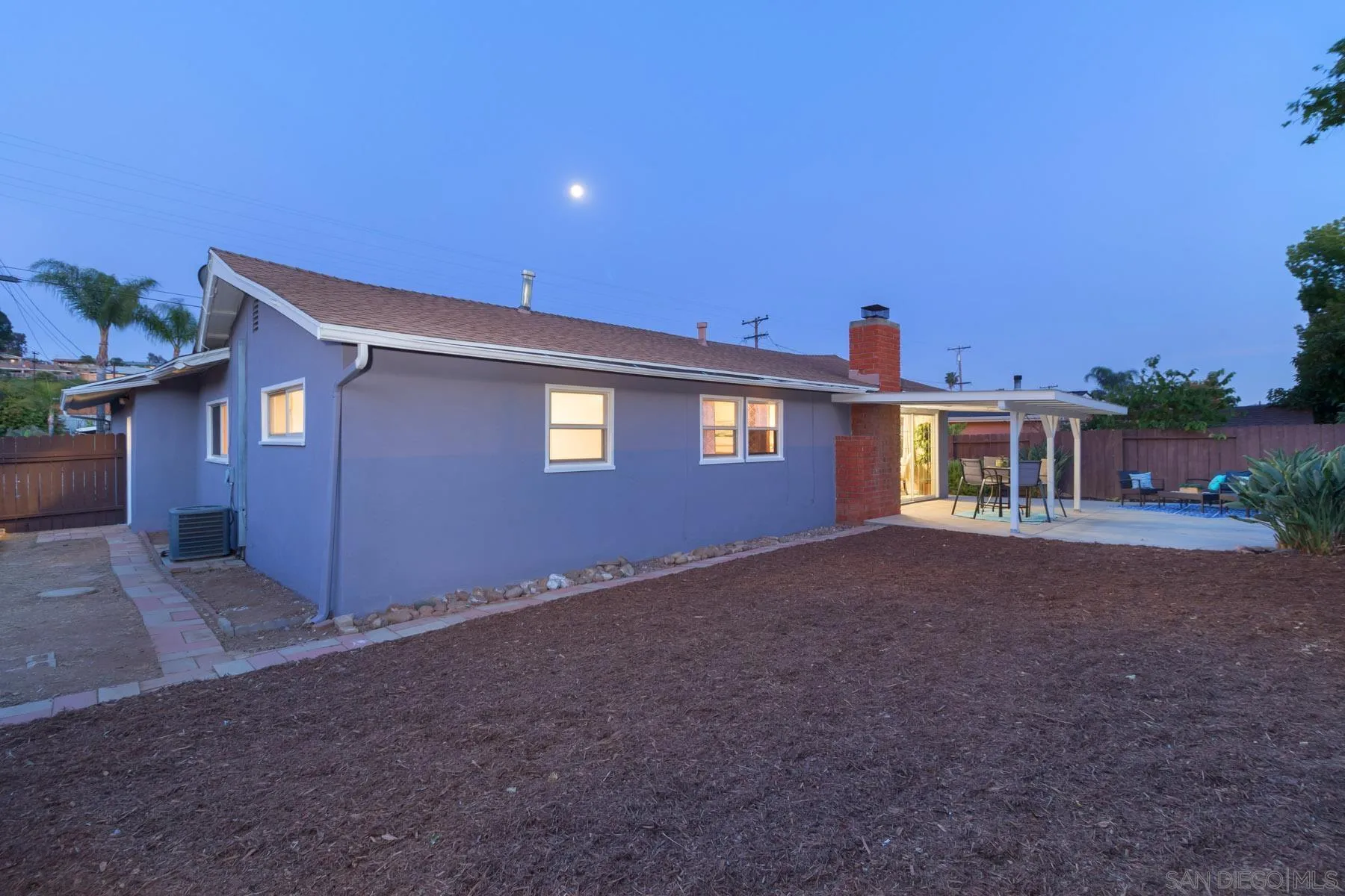 13424 Powers Road Poway, CA 92064 - Photo 21 of 24 a view of a house with a yard