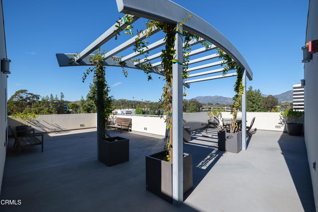 159 West Green Street, Unit 502A Pasadena, CA 91105 - Photo 25 of 40 a view of outdoor living space with furniture