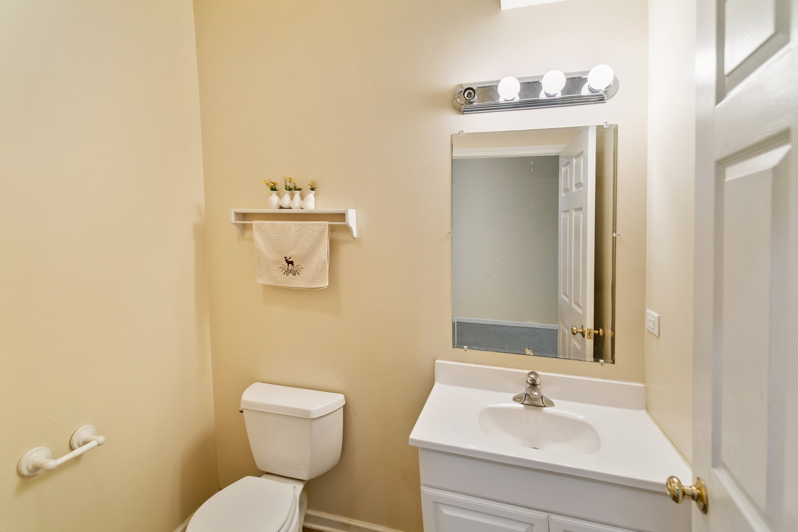 67 Raven Drive Aurora, IL 60506 - Photo 25 of 30 a bathroom with a sink mirror and toilet
