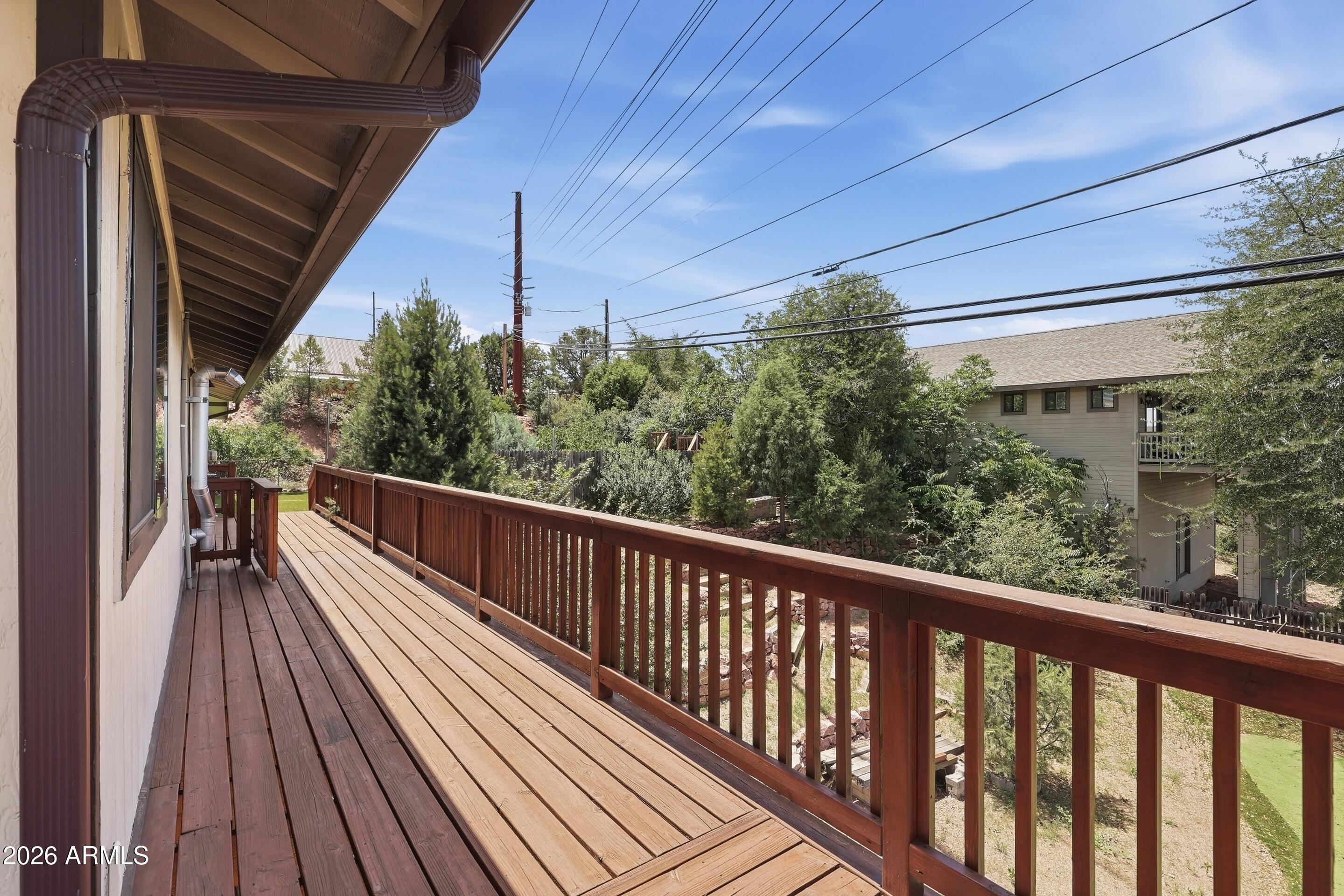 812 West Rim View Road Payson, AZ 85541 - Photo 11 of 44 WEST DECK