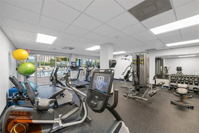 a view of a city with tall buildings