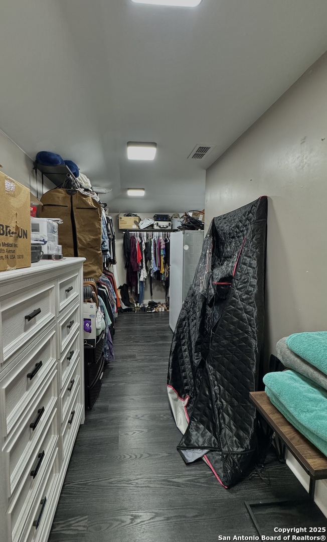1106 North High Street Uvalde, TX 78801 - Photo 22 of 26 a view of a walk in closet