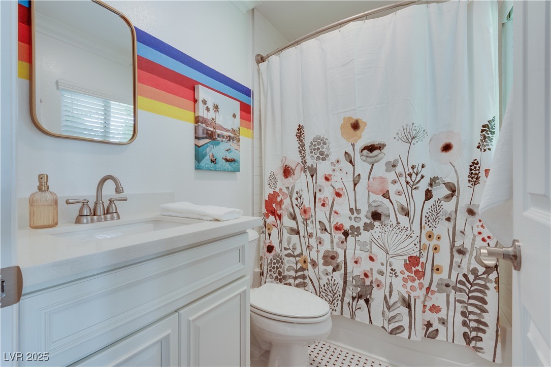 1321 South 7th Street Las Vegas, NV 89104 - Photo 32 of 47 Bathroom with vanity and toilet
