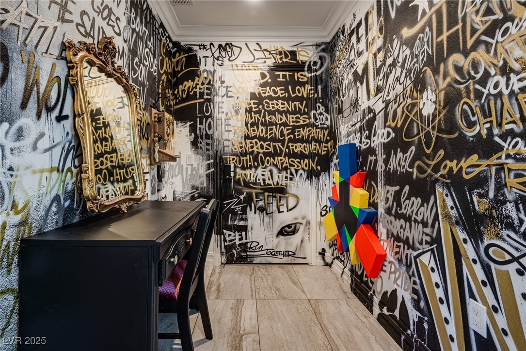 1321 South 7th Street Las Vegas, NV 89104 - Photo 33 of 47 Wine cellar with ornamental molding