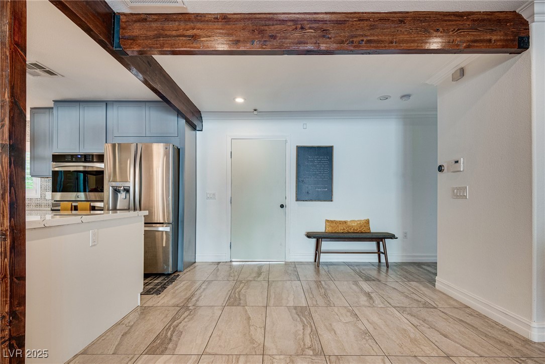 1321 South 7th Street Las Vegas, NV 89104 - Photo 10 of 47 Kitchen with stainless steel refrigerator with ice