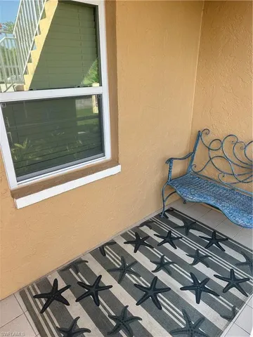 a bedroom with a bed