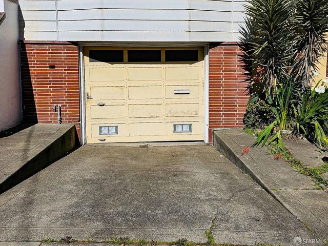 a view of a door of the house