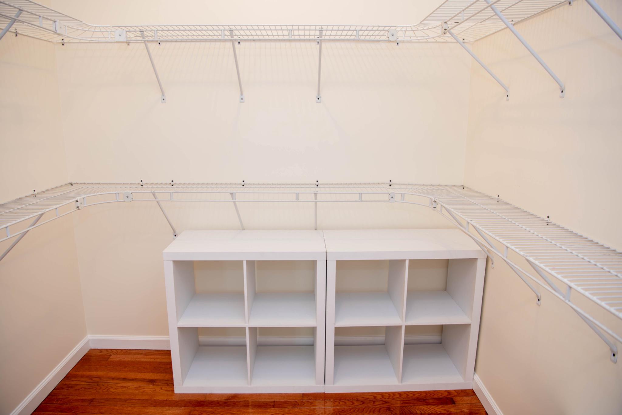 792 Forest Glen Road Moorefield, WV 26836 - Photo 73 of 146 Spacious closet with shelving in main ensuite.