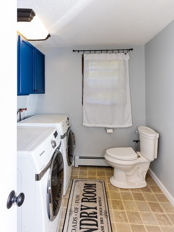 236 High Street Rochester, MA 02770 - Photo 20 of 35 a bathroom with a toilet sink and mirror