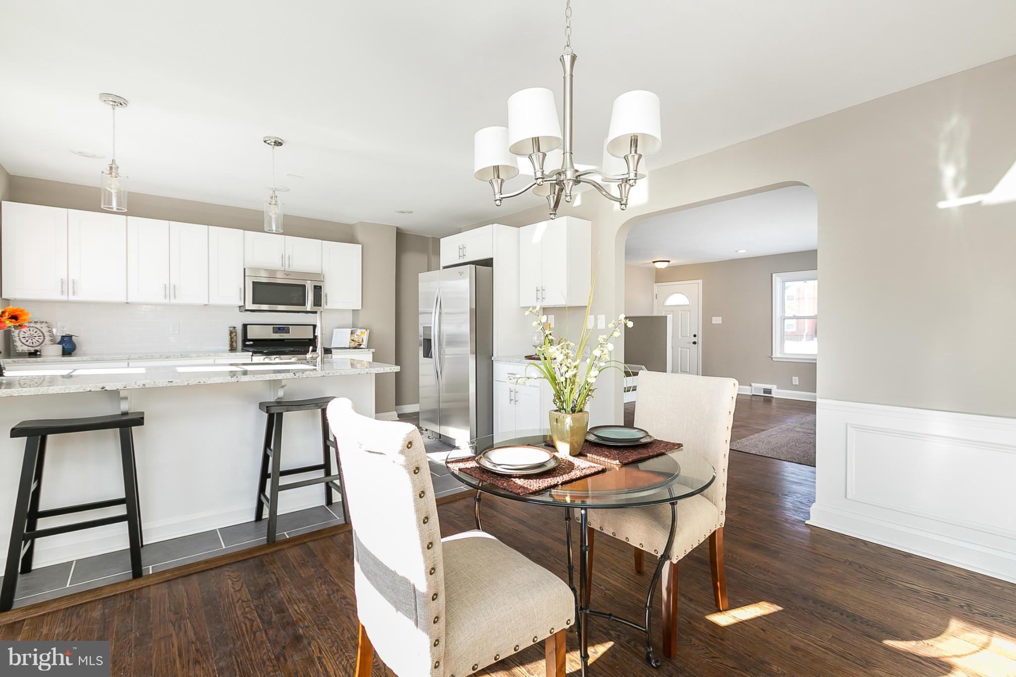 8429 Greenway Road Baltimore, MD 21286 - Photo 11 of 30 Dining Room Opens to the Kitchen