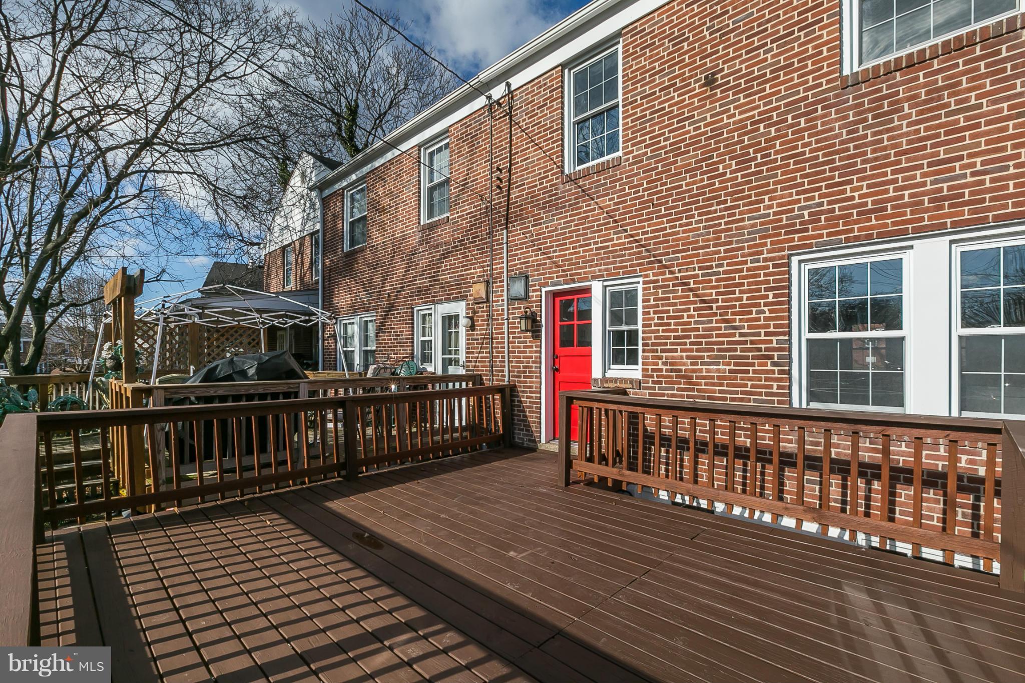 8429 Greenway Road Baltimore, MD 21286 - Photo 26 of 30 Large Rear Deck Off of the Kitchen