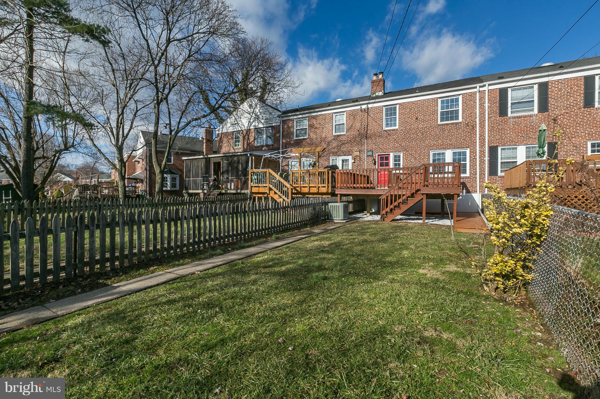 8429 Greenway Road Baltimore, MD 21286 - Photo 28 of 30 Large Fenced Rear Yard