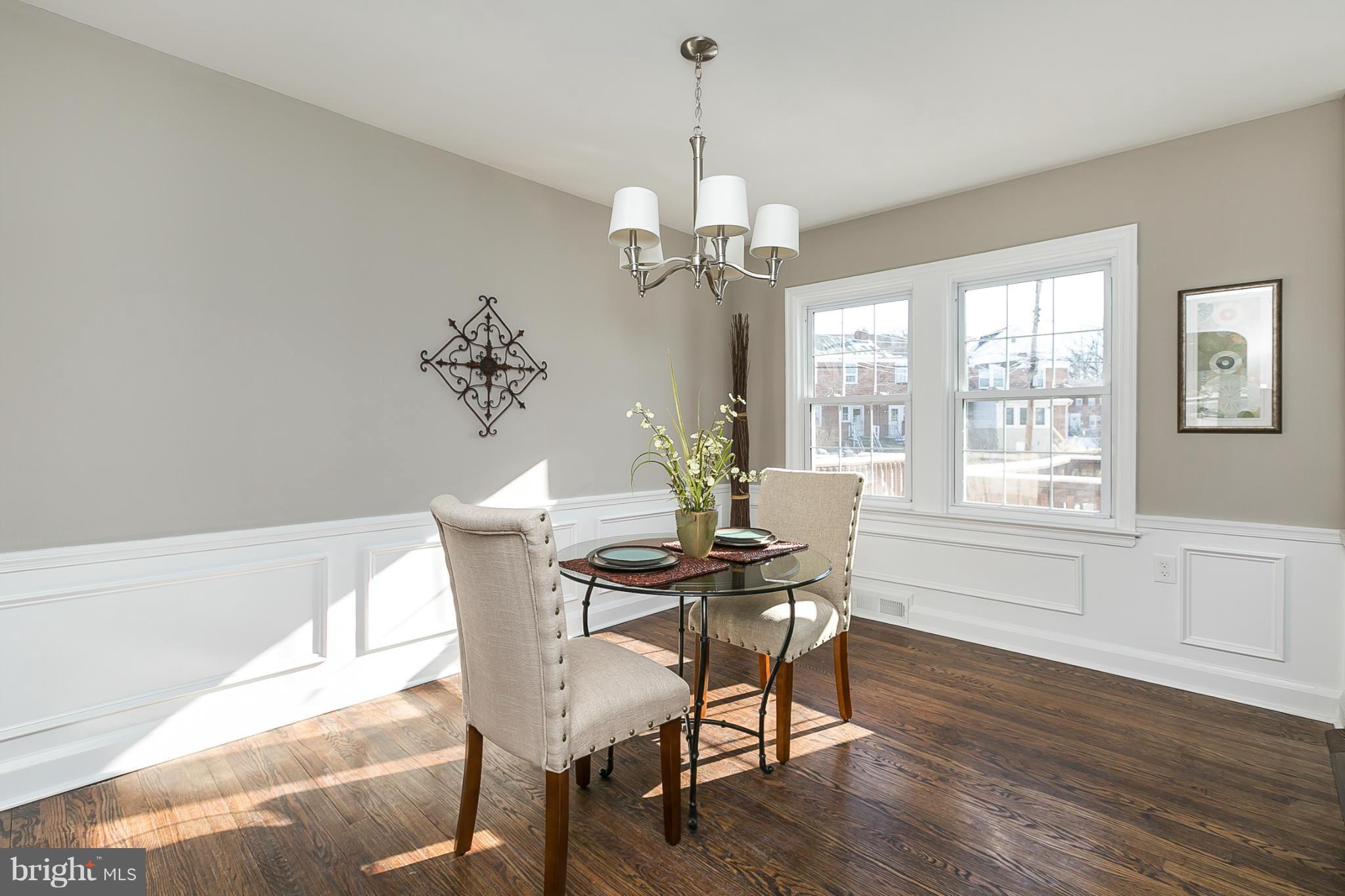 8429 Greenway Road Baltimore, MD 21286 - Photo 9 of 30 Dining Room with Panel Molding