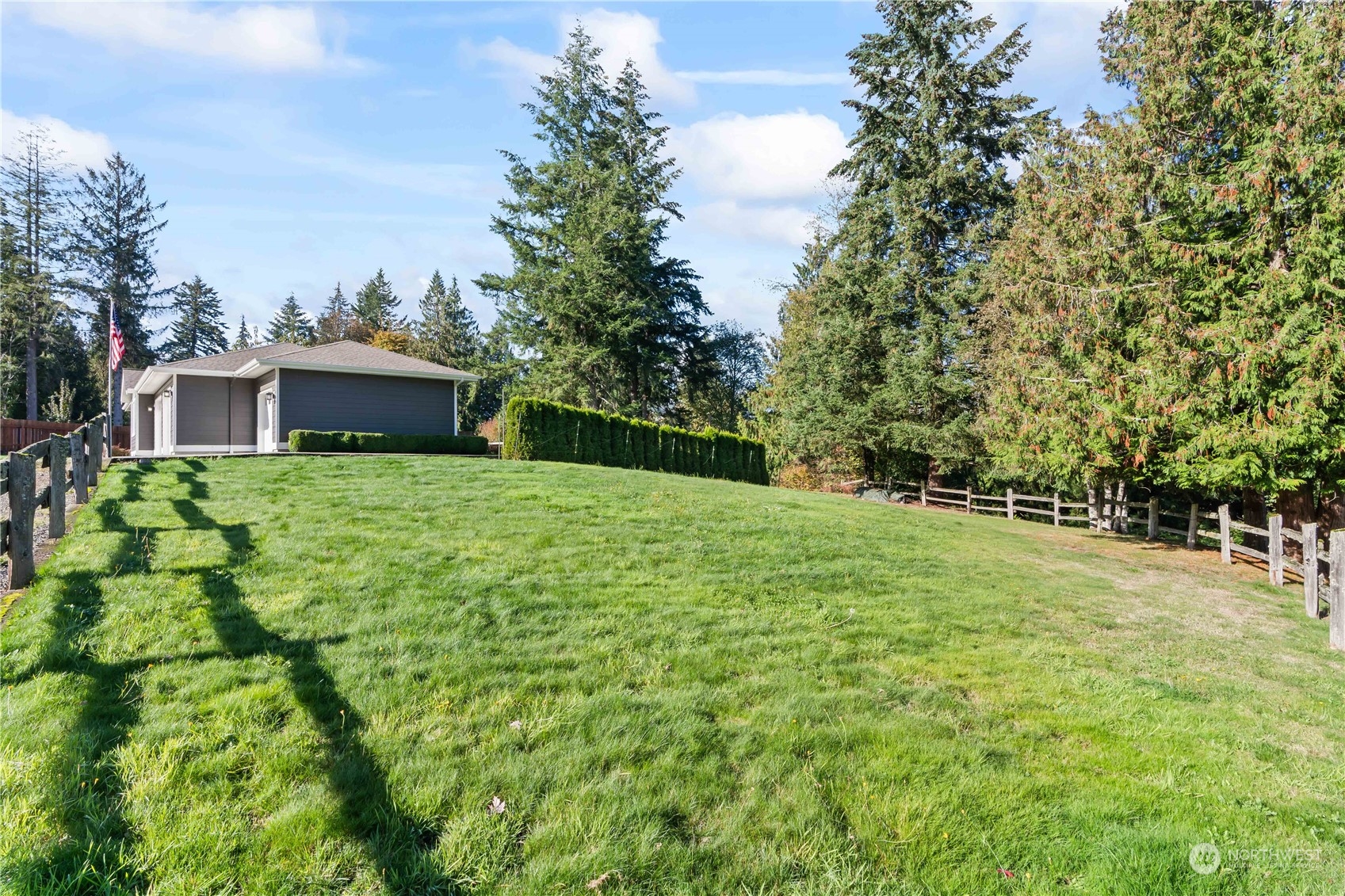 1189 Spiketon Road Buckley, WA 98321 - Photo 30 of 31 a house view with a garden space