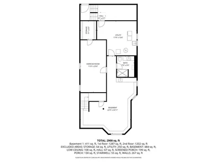 a black and white photo of a hallway