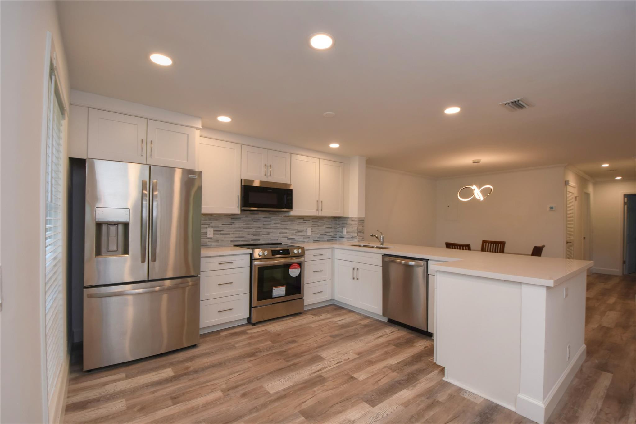 Enter into brand new open kitchen