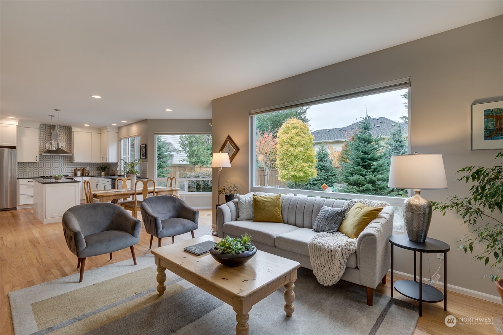 20022 27th Drive Southeast Bothell, WA 98012 - Photo 21 of 37 a living room with furniture and a large window