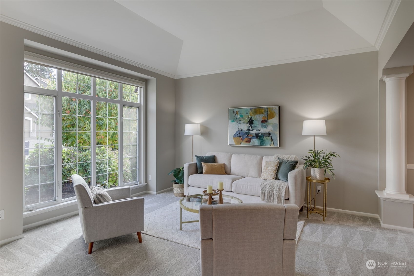 20022 27th Drive Southeast Bothell, WA 98012 - Photo 7 of 37 a living room with furniture and a large window