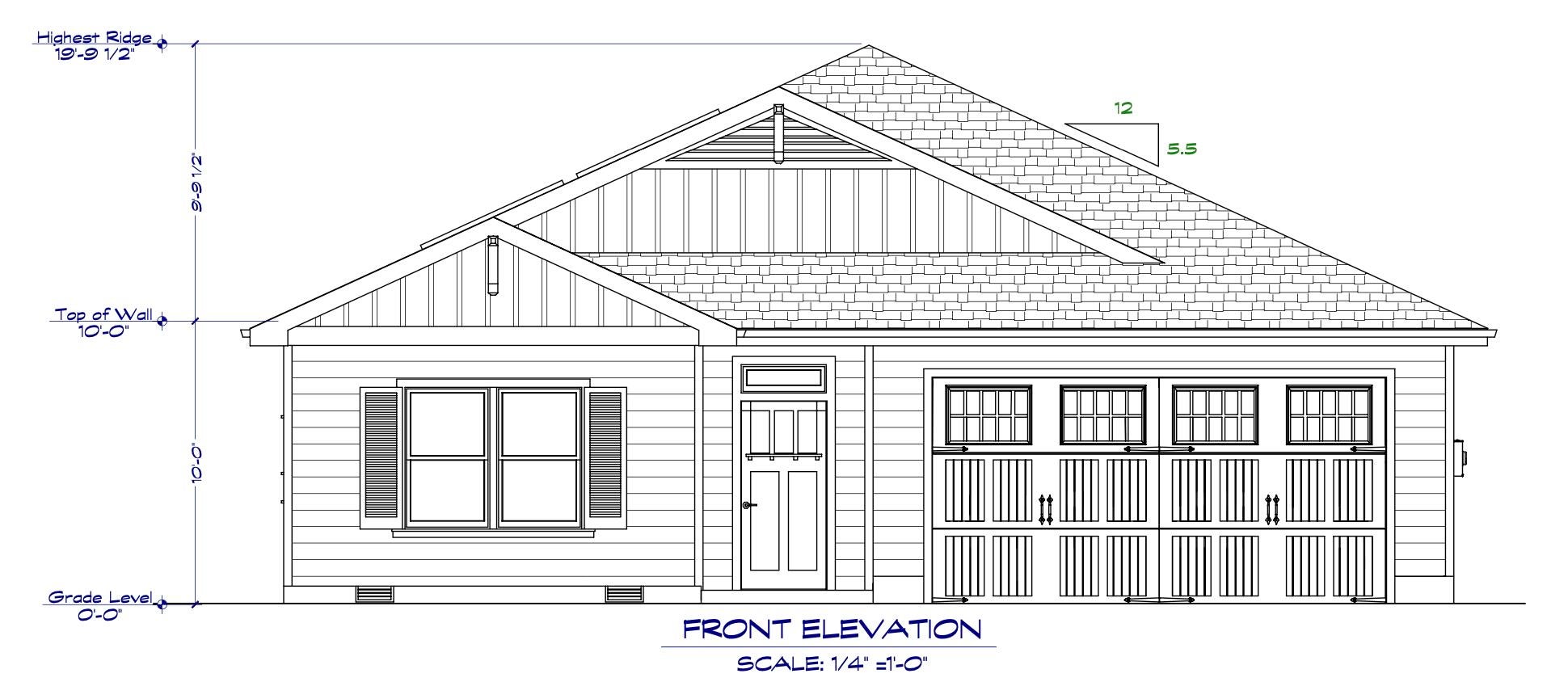 355 Randy Street Ashland, OR 97520 - Photo 32 of 35 Front Elevation