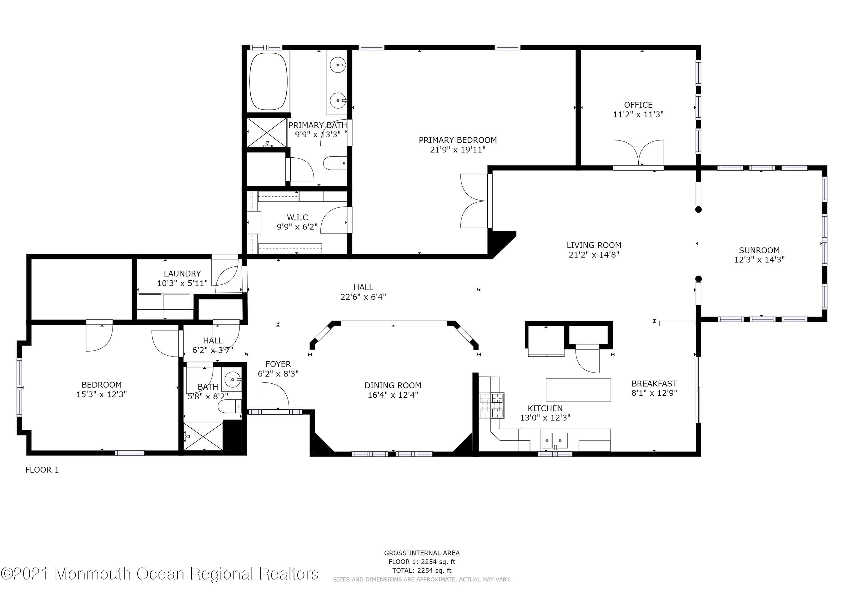 7 Millstone Way Waretown, NJ 08758 - Photo 45 of 45 a picture of a floor plan