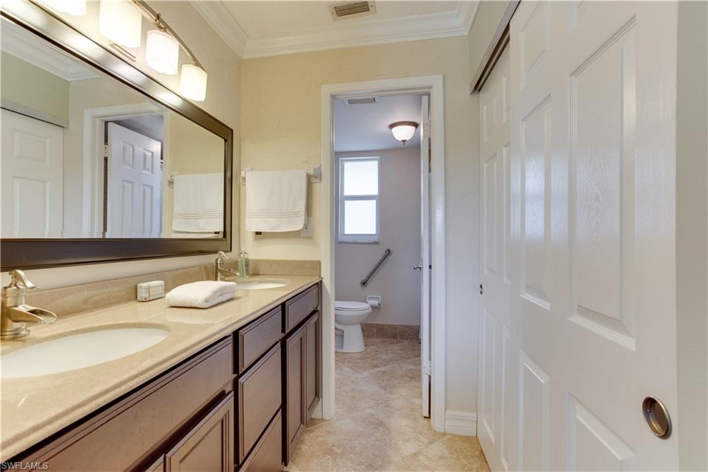 195 Harrison Road, Unit 4 Naples, FL 34112 - Photo 15 of 31 Double sinks and large closet