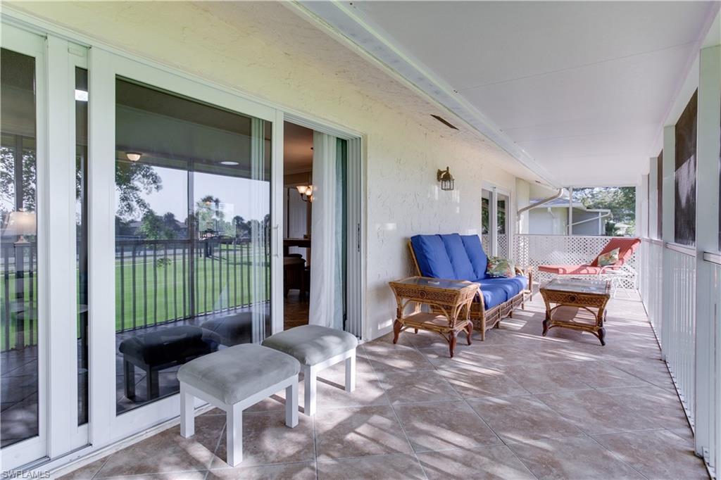 195 Harrison Road, Unit 4 Naples, FL 34112 - Photo 21 of 31 Expansive lanai! 8x32!!