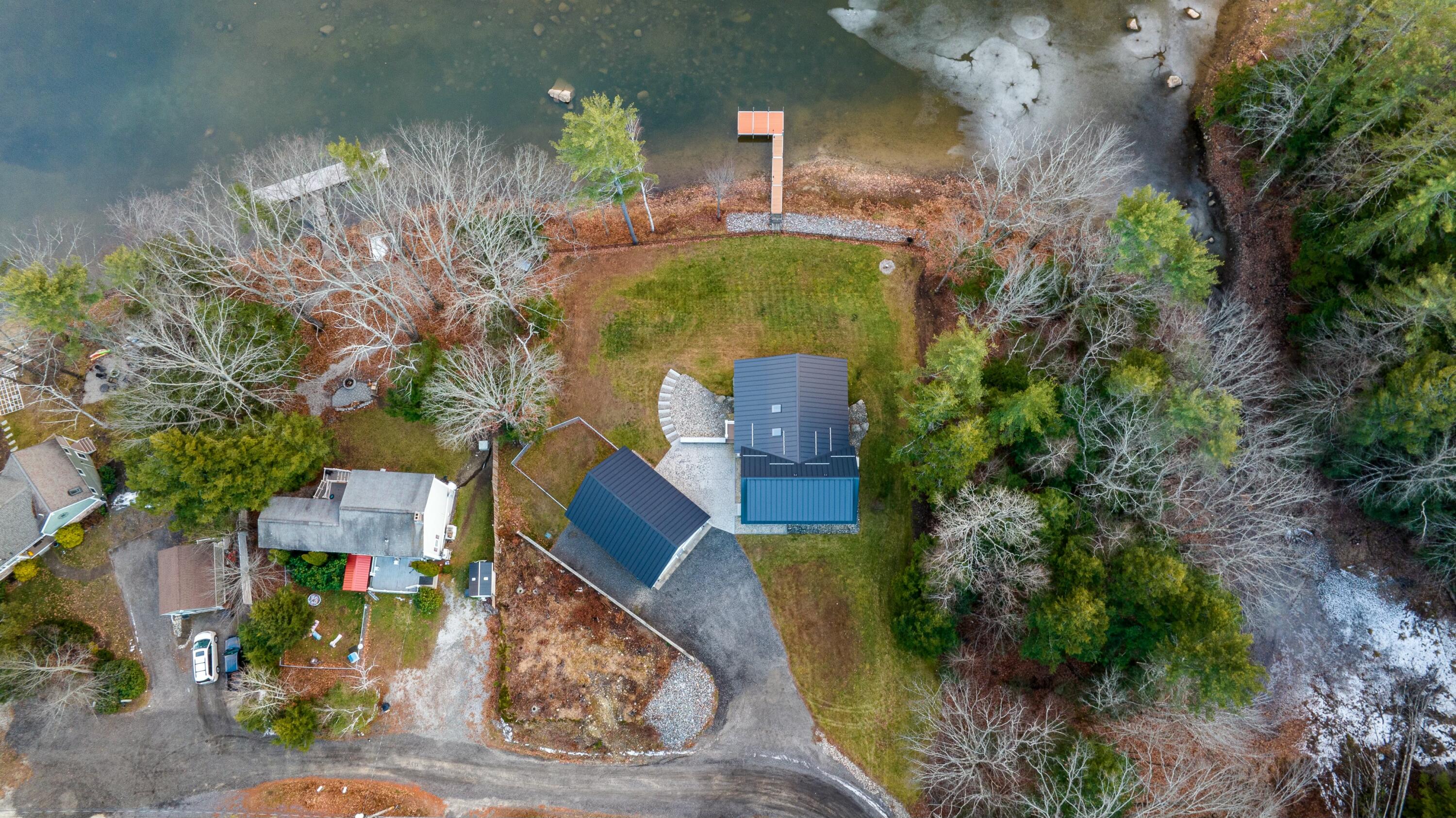 175 Stuart Shores Road Standish, ME 04084 - Photo 28 of 29 Aerial