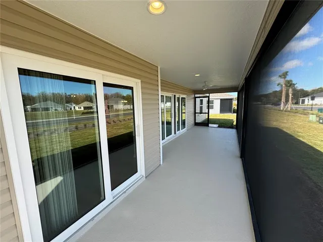 a view of an ocean from a balcony