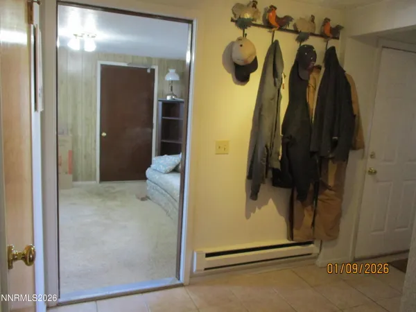 a view of storage and utility room