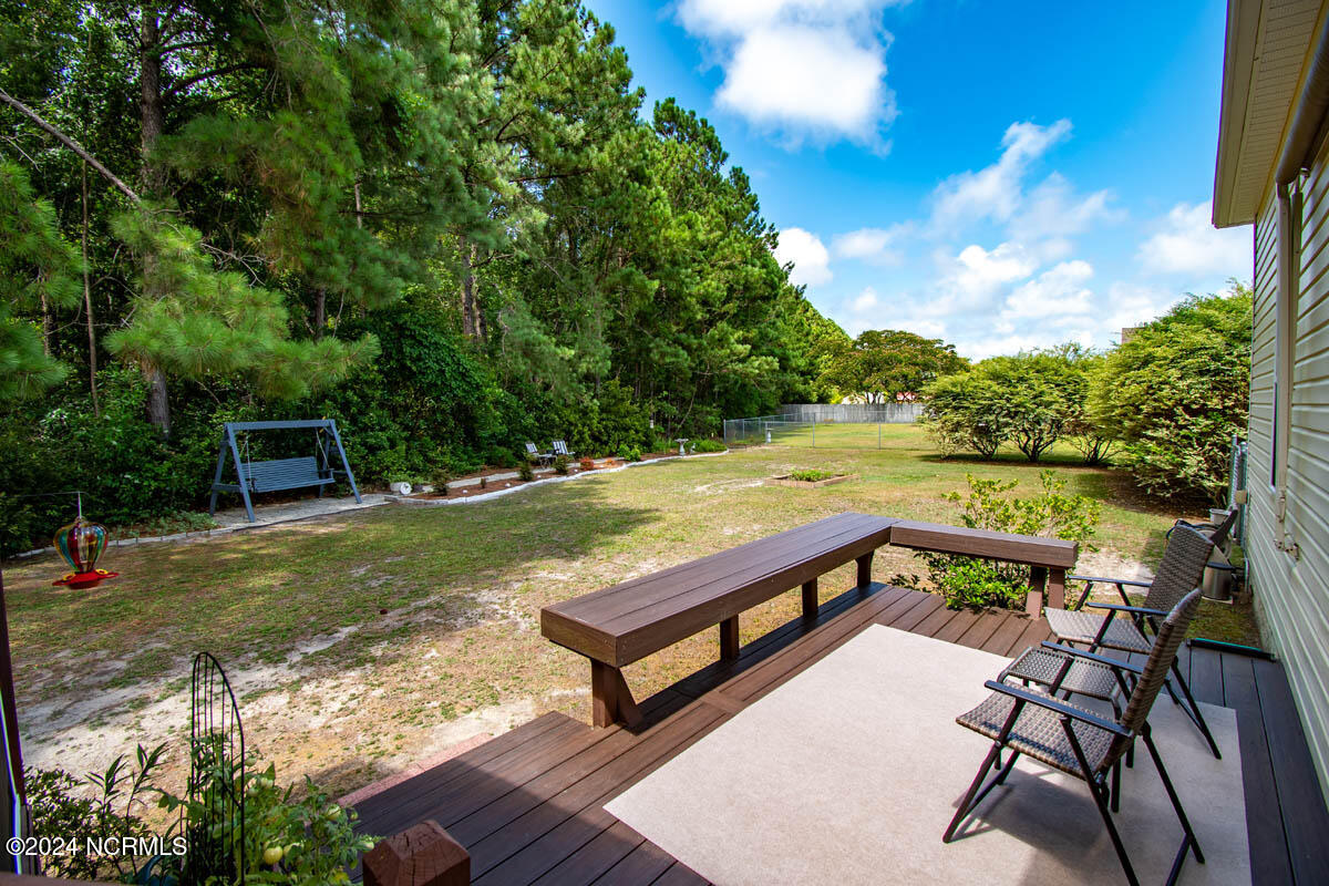 202 Hadnot Farm Road Swansboro, NC 28584 - Photo 9 of 22 Open Deck for Family Gatherings