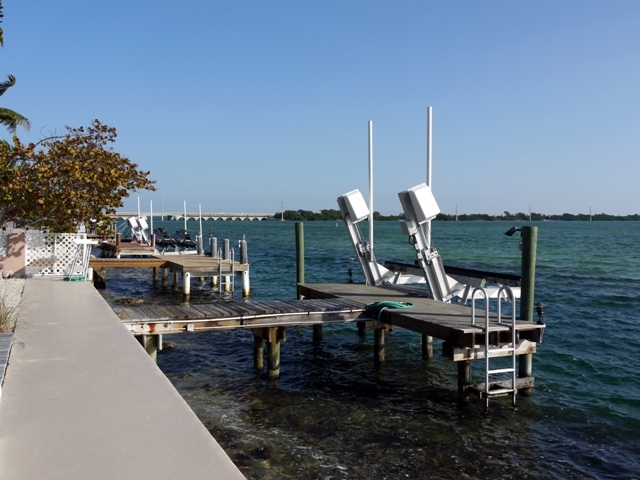 319 La Fitte Road Summerland Key, FL 33042 - Photo 3 of 24 Dock with Lift